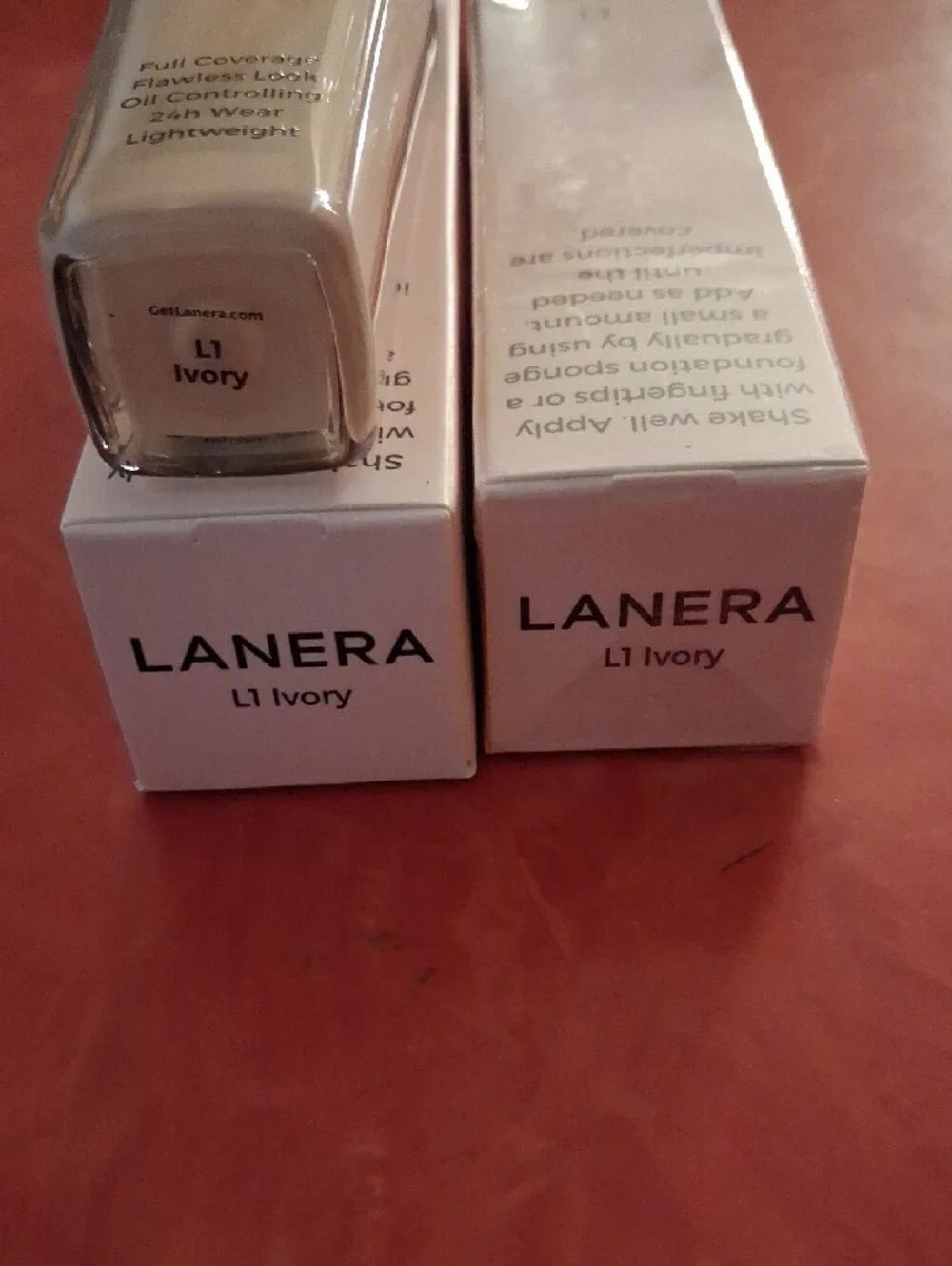 Soft Matte Full Coverage Liquid Foundation - L1  IVORY 24 HOUR